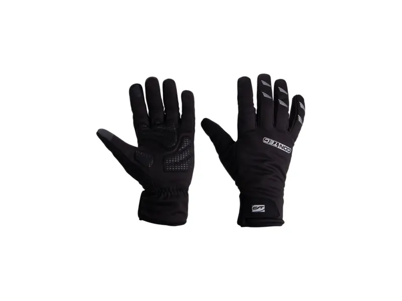 Contec Frigid TR Winter Fahrradhandschuhe (schwarz / grau) Größe:S