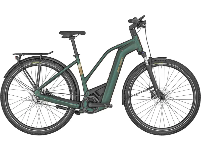 Bergamont E-Horizon Elite 6 Belt Low | Trekking E-Bike | 28" | 625Wh Bosch CX | smaragdgrün Größe: 44 cm