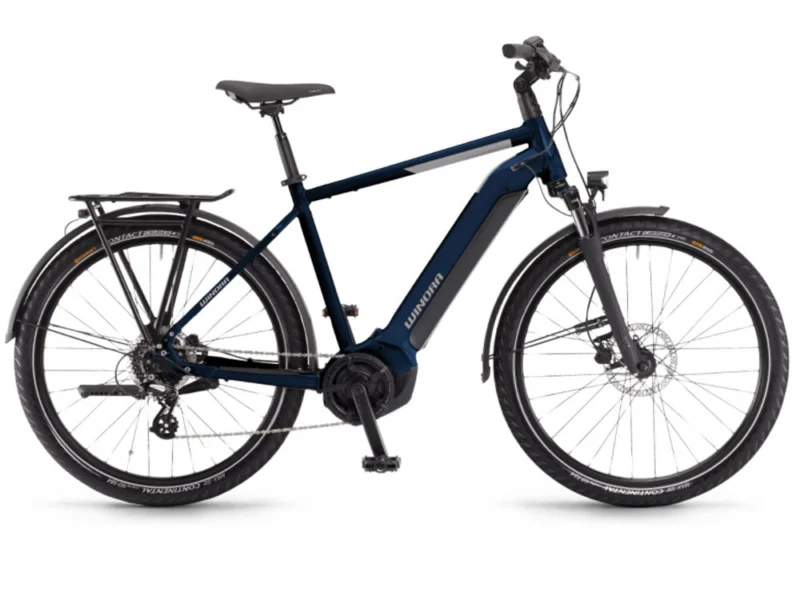 Winora Yucatan 8 High | City E-Bike | 28" | 630Wh Yamaha PW-ST | nachtblau Größe: 48 cm