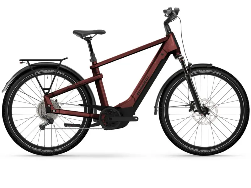 Winora Yakun X10 High | Trekking E-Bike | 27,5" | 800Wh Bosch CX | warm red Größe: 44 cm