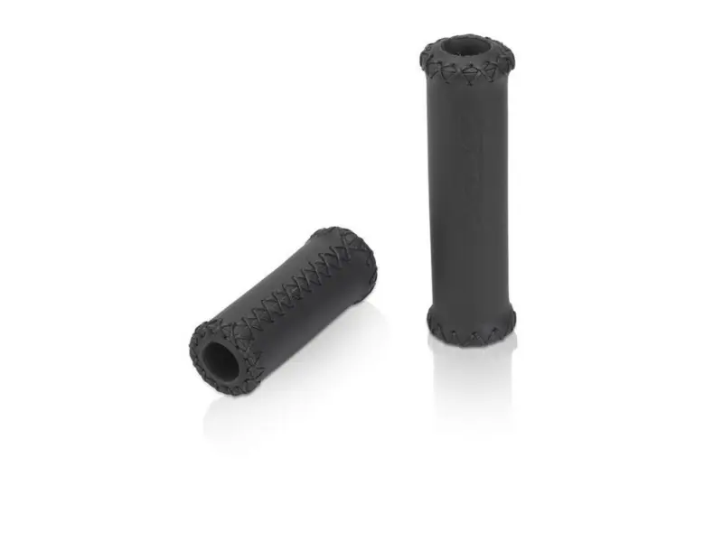 XLC GR-G17 Fahrradgriffe (128/92mm | Leder)