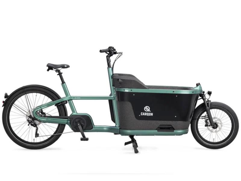 Carqon Cruise Smart E2 | E-Lastenrad | 20/27,5" | 800Wh Bosch CX Cargo Line | petrol Größe: Einheitsgröße