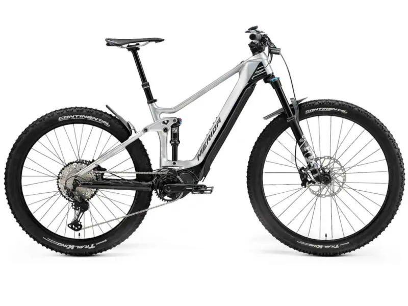 Merida eOne.Forty 8000 EP2 | E-MTB Fully | 29/27,5" | 630Wh Shimano EP8 | silber Größe: 47 cm