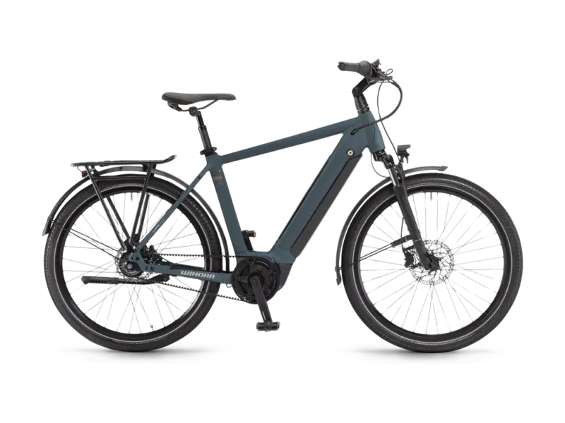 Winora Sinus R8Ef City High E-Bike | 27,5" | 500Wh Bosch | graublau Größe: 60 cm