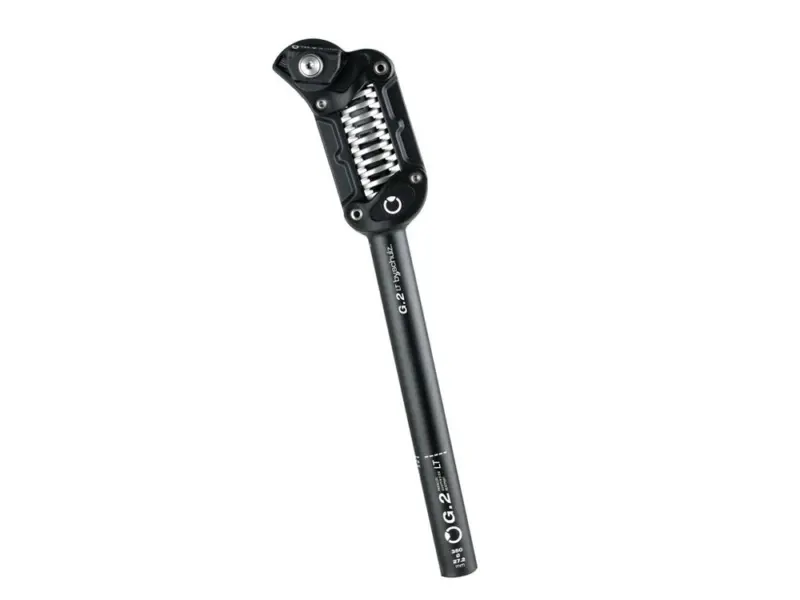 bySchulz G.2 LT spring seat post (Ø 34,9mm | 480mm | black | hard 100-130kg)