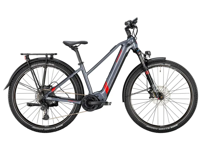Conway Cairon SUV 5.0 Mid | Trekking E-Bike | 29" | 750Wh | Bosch CX | shadowgrey metallic / red metallic Größe: 41 cm