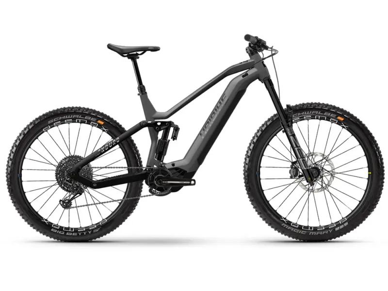 Haibike Nduro 8 FreeRide | E-MTB Fully | 29/27,5" | 720Wh Yamaha PW-X3 | titan / schwarz / chrome Größe: 44 cm