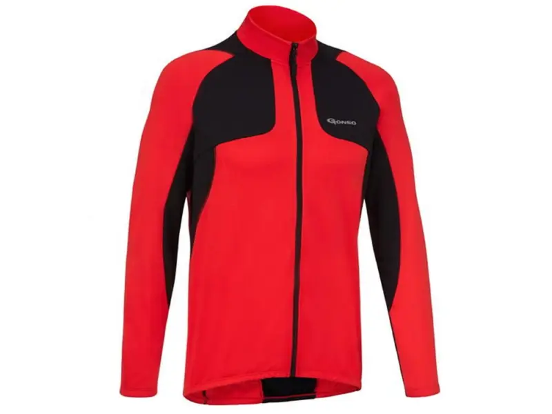 Gonso Dom Radjacke Herren (schwarz / rot) Größe:S