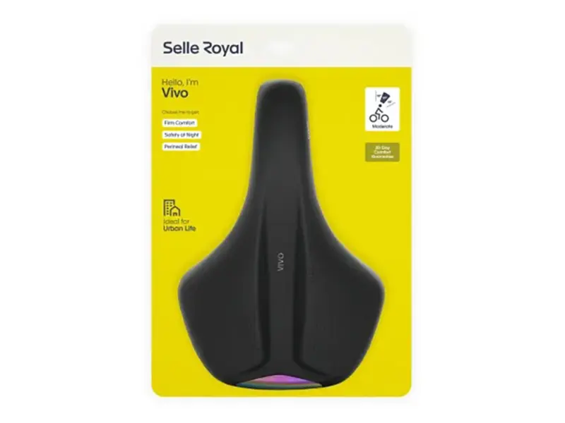 Selle Royal Vivo Moderate Fahrradsattel (schwarz)