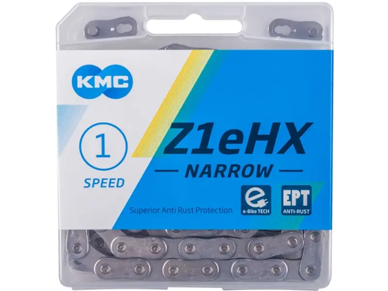 KMC Z1eHX Narrow EPT E25 Fahrradkette (128 Glieder | silber)