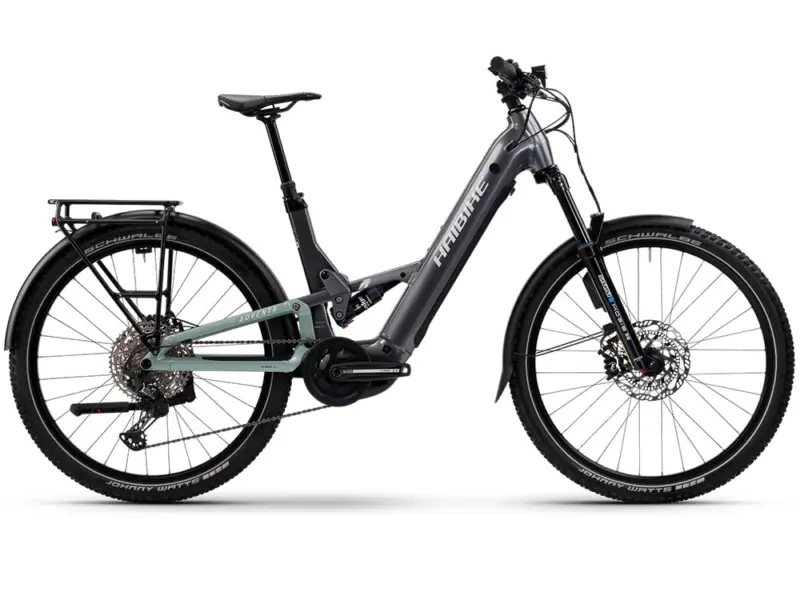 Haibike Adventr 11 ABS Low | Trekking E-Bike | 27,5" | 800Wh Bosch CX | anthrazit / acacia Größe: 45 cm