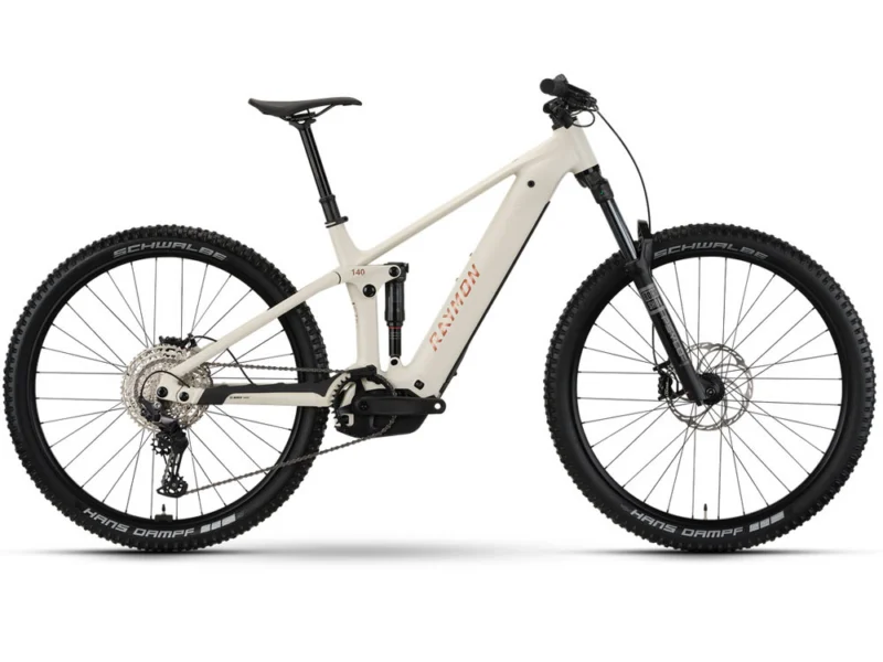 Raymon Korak Pro | E-MTB Fully | 29" | 800Wh Bosch Performance CX | pepperwhite / copper Größe: 40 cm