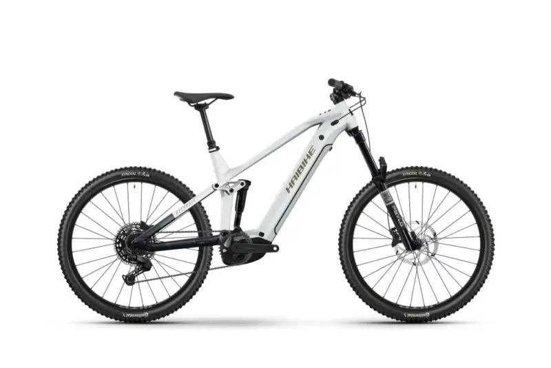 Haibike AllTrail 8 High | E-MTB Fully | 29" | 800Wh Bosch CX | white / blue / gold Größe: 44 cm