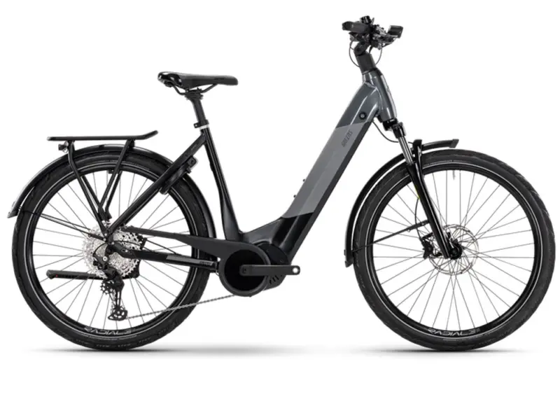 Green’s Dorset F750N Low | Trekking E-Bike | 27,5" | 750Wh Bosch CX | anthracite Größe: 53 cm