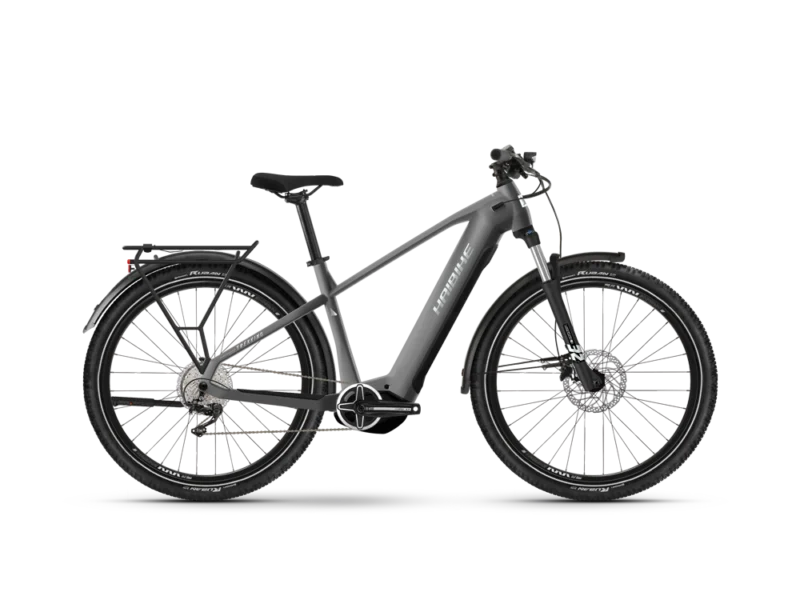 Haibike Trekking 4 High | Trekking E-Bike | 27,5" | 720Wh Yamaha PW-S2 | dunkelsilber / perle Größe: 50 cm
