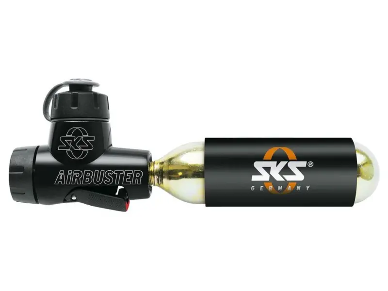 SKS Kartuschenpumpe Airbuster 125mm inklusive Pumpenhalterung (DV / AV / SV)
