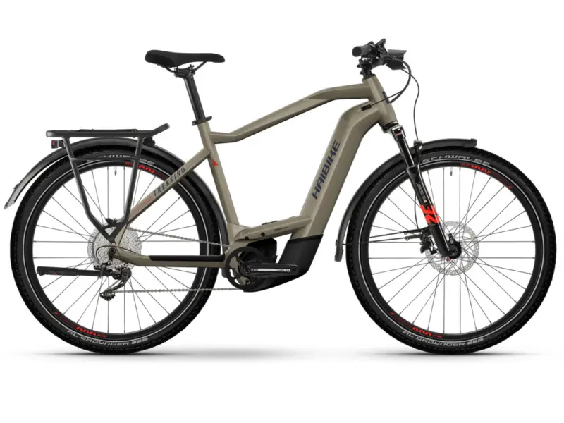 Haibike Trekking 8 High | Trekking E-Bike | 27,5" | 750Wh Bosch CX | sand Größe: 50 cm