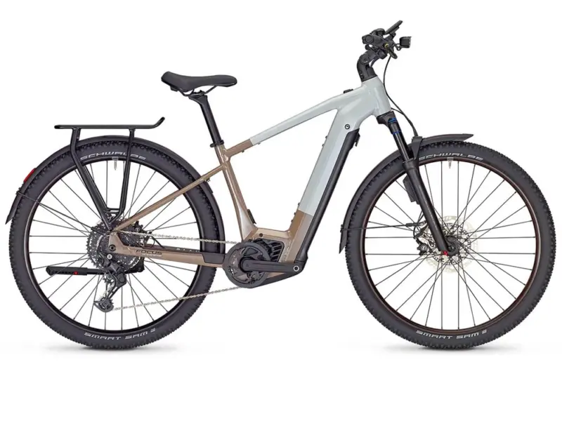 Focus Planet² 6.8 ABS High | City E-Bike | 29" | 625Wh Bosch CX | lightgrey glossy / moonstonegrey glossy Größe: 40 cm