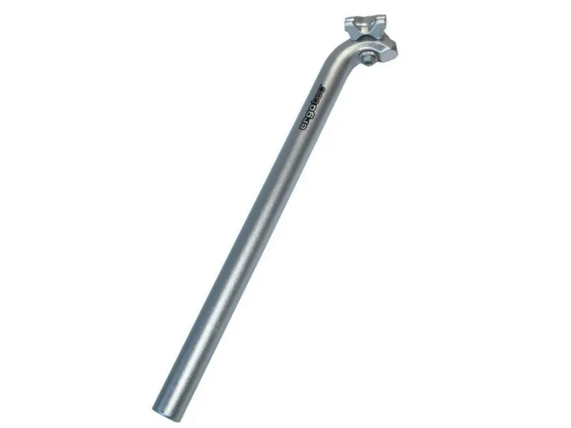 ergotec Sattelstütze Hook (ø28,6mm | 400mm | silber)