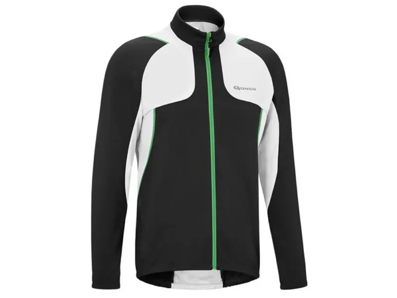 Gonso Dom Radjacke Herren (schwarz / weiß) Größe:S
