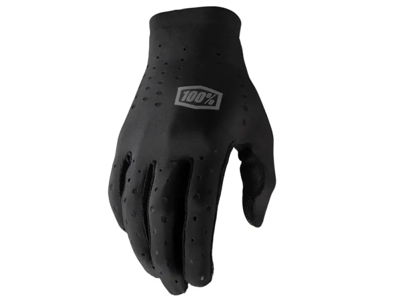 100% Sling Fahrradhandschuhe Damen (lang | schwarz) Größe:L