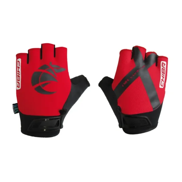 Chiba Air Fahrradhandschuhe (rot) Größe:XS