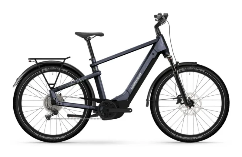 Winora Yakun X10E High | Trekking E-Bike | 27,5" | 600Wh Bosch CX | night purple Größe: 44 cm