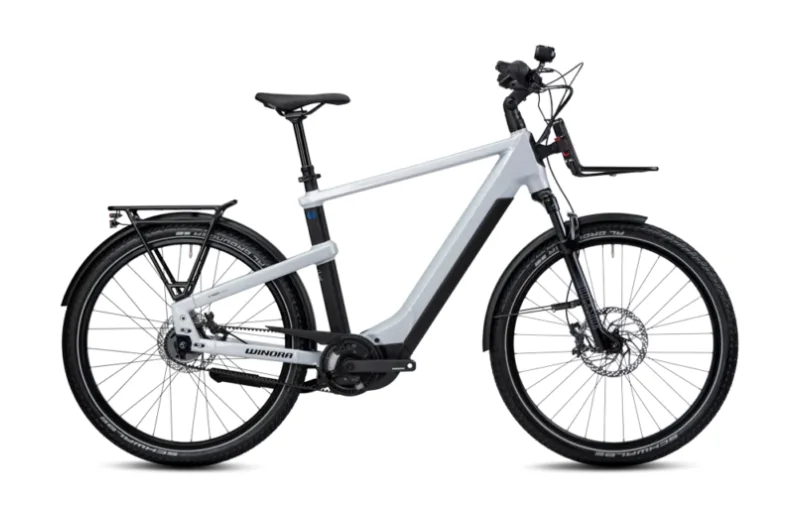 Winora Yakun R5 Pro High | Trekking E-Bike | 27,5" | 750Wh Bosch CX | eisweiß Größe: 50 cm