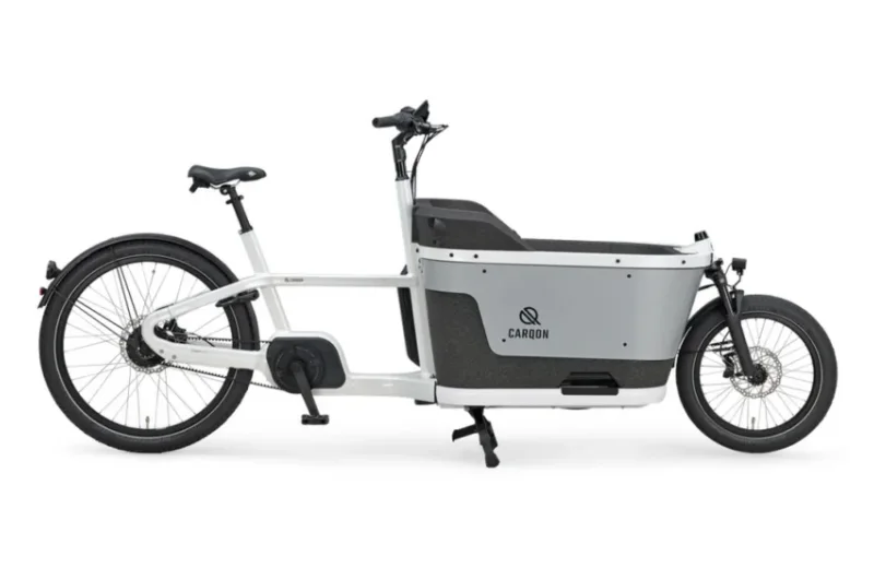 Carqon Cruise Smart E2 | E-Lastenrad | 20/27,5" | 800Wh Bosch CX Cargo Line | weiß Größe: Einheitsgröße