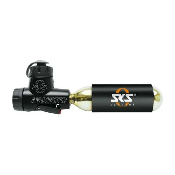 SKS Kartuschenpumpe Airbuster 125mm inklusive Pumpenhalterung (DV / AV / SV)