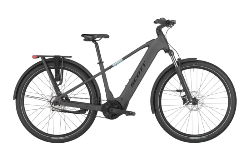 Scott Sub 20 Belt High | Trekking E-Bike | 28" | 600Wh Bosch CX | midnight grey Größe: 44 cm