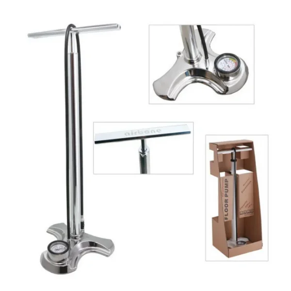 Airbone ZT-901 Standluftpumpe (655mm | 220psi | 16bar | AV/SV/DV)