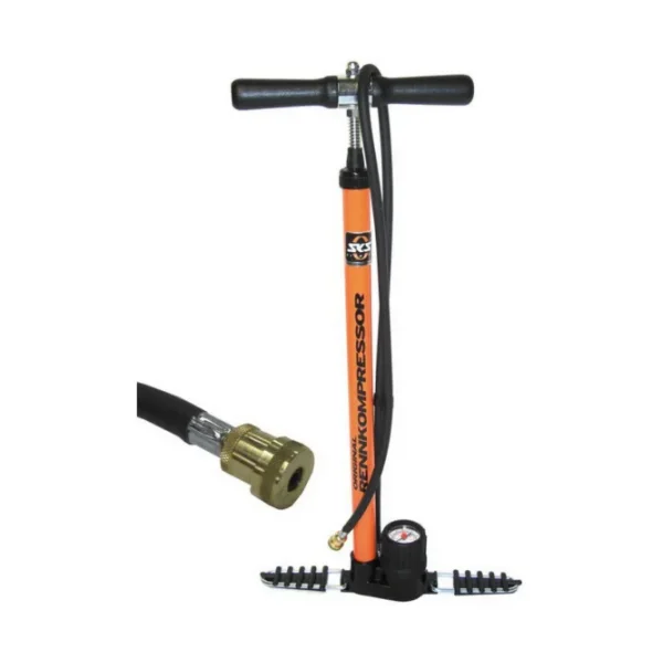 SKS Rennkompressor Standpumpe (Messingnippel | Schlauchanschluß | SV)