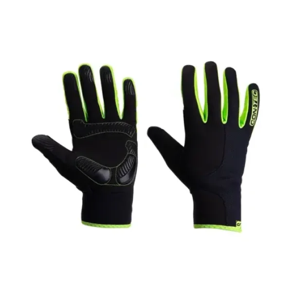 Contec Bleak Touch Winterhandschuhe (schwarz / grün) Größe:S