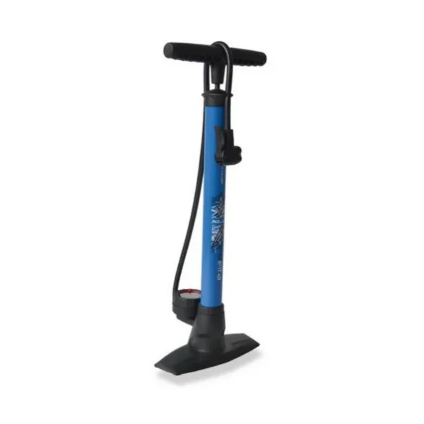 XLC PU-S04 Delta Standpumpe (11 bar | mit Dualkopf | blau)