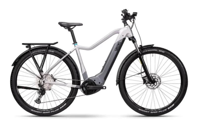Green’s Corwen F750N-Small 40cm - High | Trekking E-Bike | 29" | 750Wh Bosch CX | light grey matt Größe: 40 cm