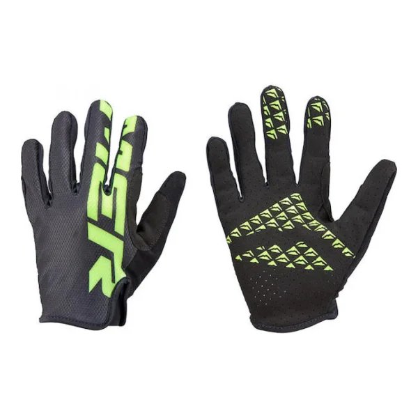 Merida Handschuhe TRAIL schwarz/grün XS Schwarz/grün - atmungsaktiver MTB-Grip und Komfort