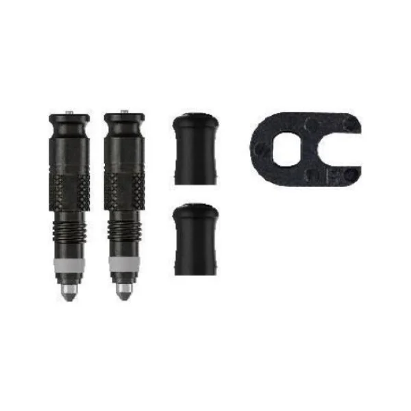 Schwalbe CLIK VALVE SV-SCV Conversion Kit - Ventil-Umbau Set [Universalgröße] - einfaches Aufpumpen