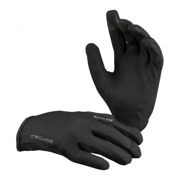 IXS Sports Division iXS Carve Gloves S black - ergonomische MTB-Handschuhe mit Touch-Funktion