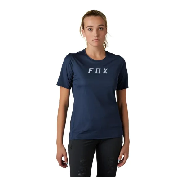 FOX Ranger Moth Damen MTB-Trikot XS - Midnight mit TruDri