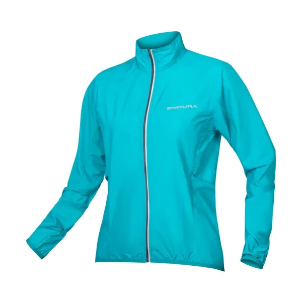 Endura Damen Pakajak winddichte Wetterschutzjacke Pazifik Blau Größe XS