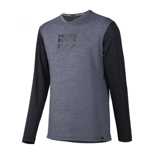 IXS Sports Division iXS Trigger X Kids Jersey KM graphite/black - atmungsaktives Kinder-Bikejersey