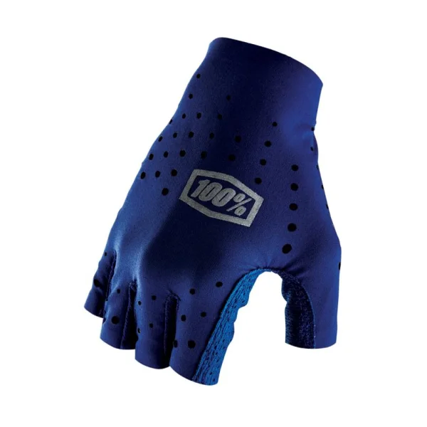 100% Sling Women's Short Finger Gloves S navy - ultraleichte atmungsaktive Radhandschuhe