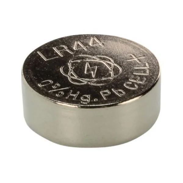 Ansmann Batterie Knopfzelle LR44 Alkaline, LR44 / LR1154 / AG13 / 1,5 V