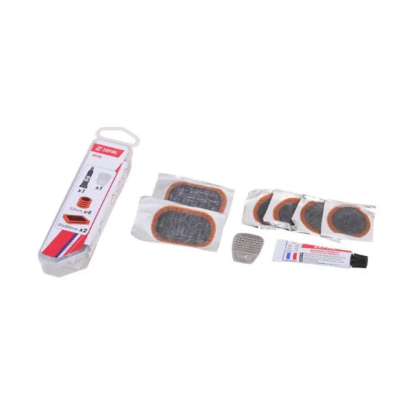 Zéfal Flickzeug-Schlauch MTB Set - kompakte Größe - schnelle Reparatur unterwegs