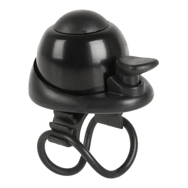 Messingschlager Klingel Mini Bella Dome schwarz