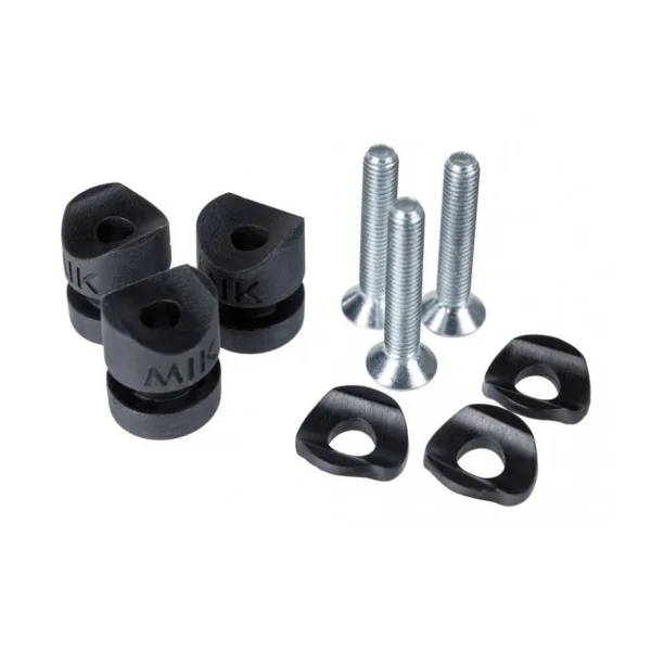 Basil Bolzen-Set MIK Side schwarz Set 3 Stück