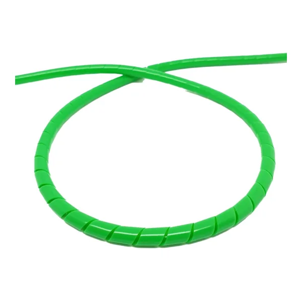 capgo BL Spiralschlauch 2 m neon grün - Schutz für Außenhüllen und Bremsleitungen