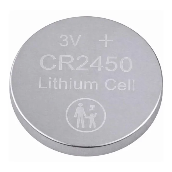 KRAFTMAX Knopfzelle CR2450 3V Lithium Batterie - 1 Stück