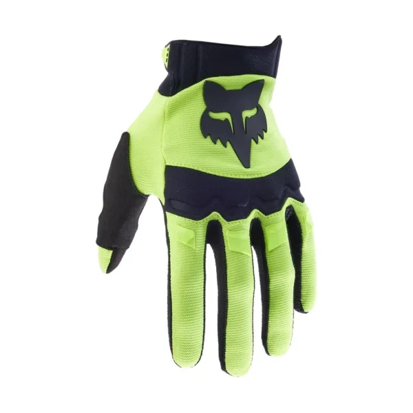 FOX Dirtpaw Vollfingerhandschuhe Gelb S mit TPR-Schutz